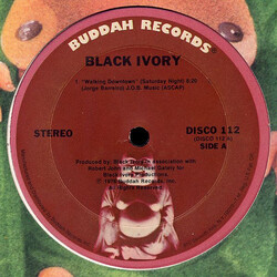 Black Ivory Walking Downtown (Saturday Night) USED VINYL 12INCH PROMO