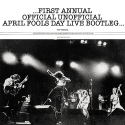 The Fools ...First Annual Official Unofficial April Fools Day Live Bootleg... Vinyl LP USED