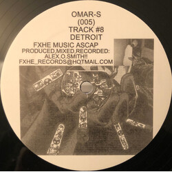 Omar-S (005) Track #8 Detroit USED VINYL 12INCH 33 S RPM EP