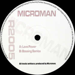 Microman Love Power VINYL 12" USED