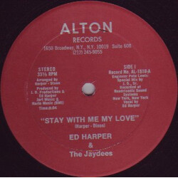 Ed Harper / The Jaydees Stay With Me My Love Vinyl 12" USED