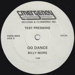 Billy Moore Go Dance USED VINYL 12INCH 33 S RPM MISPRINT TEST PRESSING