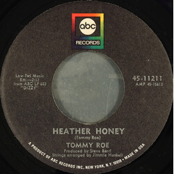 Tommy Roe Heather Honey / Money Is My Pay USED VINYL 7INCH 45 RPM