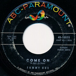 Tommy Roe Come On USED VINYL 7INCH 45 RPM