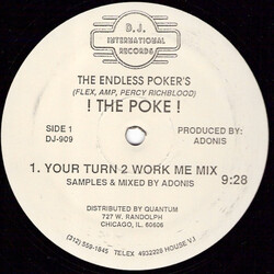 The Endless Poker's ! The Poke ! USED VINYL 12INCH 33 S RPM