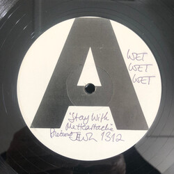 Wet Wet Wet Stay With Me Heartache USED VINYL 12INCH 45 RPM PROMO