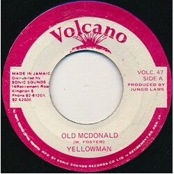 Yellowman Old McDonald USED VINYL 7INCH