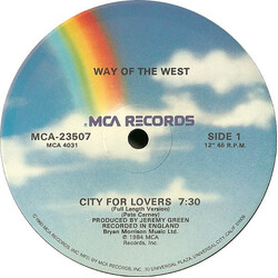 Way Of The West City For Lovers USED VINYL 12INCH 45 RPM