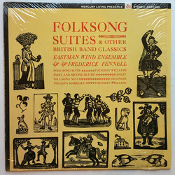 Frederick Fennell / Eastman Wind Ensemble Folk Songs & Other British Band Classics Vinyl LP USED