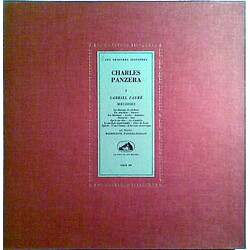 Charles Panzéra / Gabriel Fauré Mélodies - I Vinyl LP USED