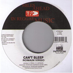 Romain Virgo Can't Sleep USED VINYL 7INCH 45 RPM