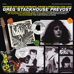 Greg Prevost Vintage Violence: Barbaric, Crude & Primitive 1975-1979 Vinyl LP USED