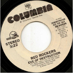 Red Rockers Eve Of Destruction Vinyl 7" USED