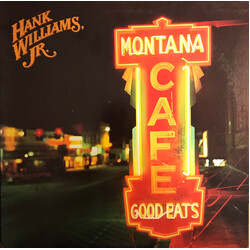 Hank Williams Jr. Montana Cafe Vinyl LP USED