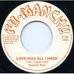 Suzanna Paul Love Was All I Need USED VINYL 7INCH 45 RPM