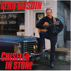 Vern Gosdin Chiseled In Stone Vinyl LP USED