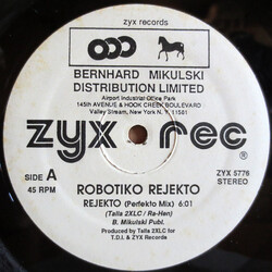 Robotiko Rejekto Rejekto USED VINYL 12INCH 45 RPM
