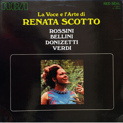 Renata Scotto La Voce E L'arte di Renata Scotto Vinyl LP USED