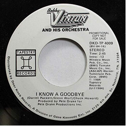 Bobby Vinton Bed Of Roses / I Know A Goodbye USED VINYL 7INCH 45 RPM SINGLE PROMO