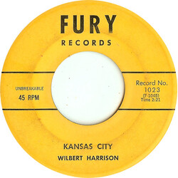 Wilbert Harrison Kansas City / Listen, My Darling Vinyl 7" USED