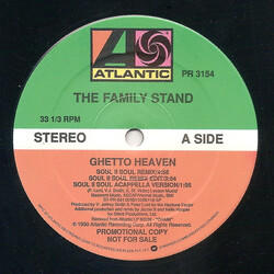 The Family Stand Ghetto Heaven VINYL 12" USED