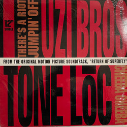 Uzi Bros. / Tone Loc There's A Riot Jumpin' Off / Cheeba Cheeba USED VINYL 12INCH 33 S RPM SINGLE