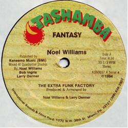 Noel Williams & The Extra Funk Factory Fantasy USED VINYL 12INCH 33 S RPM