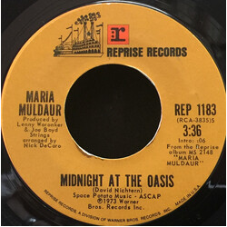 Maria Muldaur Midnight At The Oasis USED VINYL 7INCH 45 RPM STYRENE