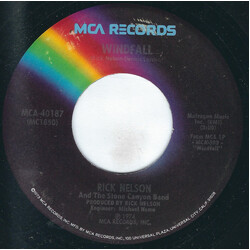 Rick Nelson & The Stone Canyon Band Windfall USED VINYL 7INCH 45 RPM