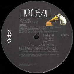 Evelyn King Let's Get Funky Tonight VINYL 12" USED