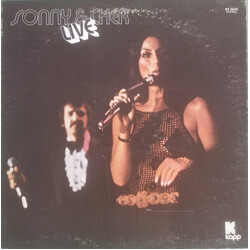 Sonny & Cher Sonny & Cher Live Vinyl LP USED