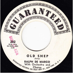Ralph De Marco Old Shep Vinyl 7" USED