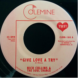 Nico Collins / The Soul Chance Give Love A Try USED VINYL 7INCH SINGLE