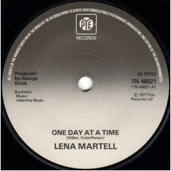Lena Martell One Day At A Time USED VINYL 7INCH 45 RPM SINGLE REPRESS