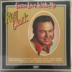Roy Clark Come Live With Me Vinyl LP USED
