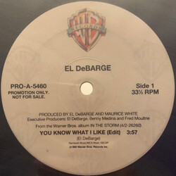 El DeBarge You Know What I Like USED VINYL 12INCH 33 S RPM PROMO