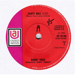 Buddy Knox Party Doll USED VINYL 7INCH 45 RPM SINGLE