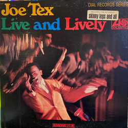 Joe Tex Live And Lively Vinyl LP USED