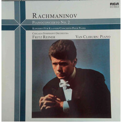 Sergei Vasilyevich Rachmaninoff / Fritz Reiner / Van Cliburn / The Chicago Symphony Orchestra Pianoconcerto No. 2 In c-moll, Op. 18 Vinyl LP USED