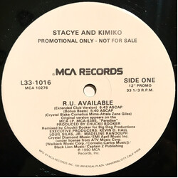 Stacye And Kimiko R.U. Available Vinyl 12" USED