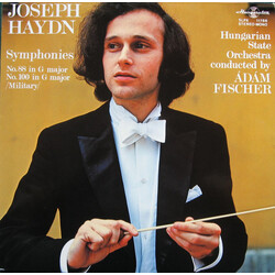 Joseph Haydn / Hungarian State Orchestra / Adam Fischer (2) Symphonies No. 88 In G Major / No. 100 In G Major / Military / Vinyl LP USED