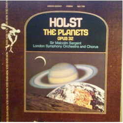 Gustav Holst / Sir Malcolm Sargent / The London Symphony Orchestra / London Symphony Chorus The Planets, Opus 32 Vinyl LP USED