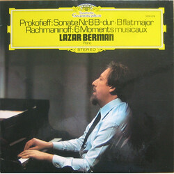 Sergei Prokofiev / Sergei Vasilyevich Rachmaninoff / Lazar Berman Sonate Nr. 8 B-dur = B Flat Major / 6 Moments Musicaux Vinyl LP USED