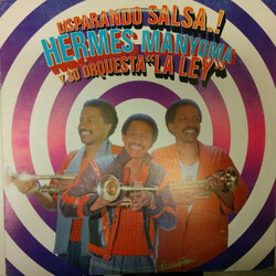 Hermes Manyoma / Orquesta La Ley Disparando Salsa Vinyl LP USED