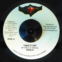 Sizzla / Sanjay (3) Take It Off / Start With The Bed USED VINYL 7INCH