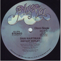 Dan Hartman Instant Replay USED VINYL 12INCH 33 S RPM SINGLE