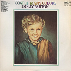 Dolly Parton Coat Of Many Colors Vinyl LP USED