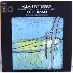 Allan Pettersson / Okko Kamu / Norrköping Symphony Orchestra Symfoni Nr. 6 = Symphonie Nr. 6 = Symphony No. 6 Vinyl LP USED