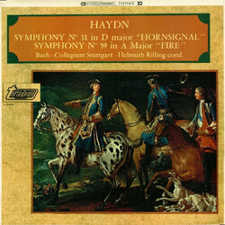 Joseph Haydn / Helmuth Rilling / Bachcollegium Stuttgart Symphonies Nos. 31 & 59 Vinyl LP USED