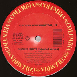 Grover Washington, Jr. Summer Nights USED VINYL 12INCH SINGLE 33 S RPM
